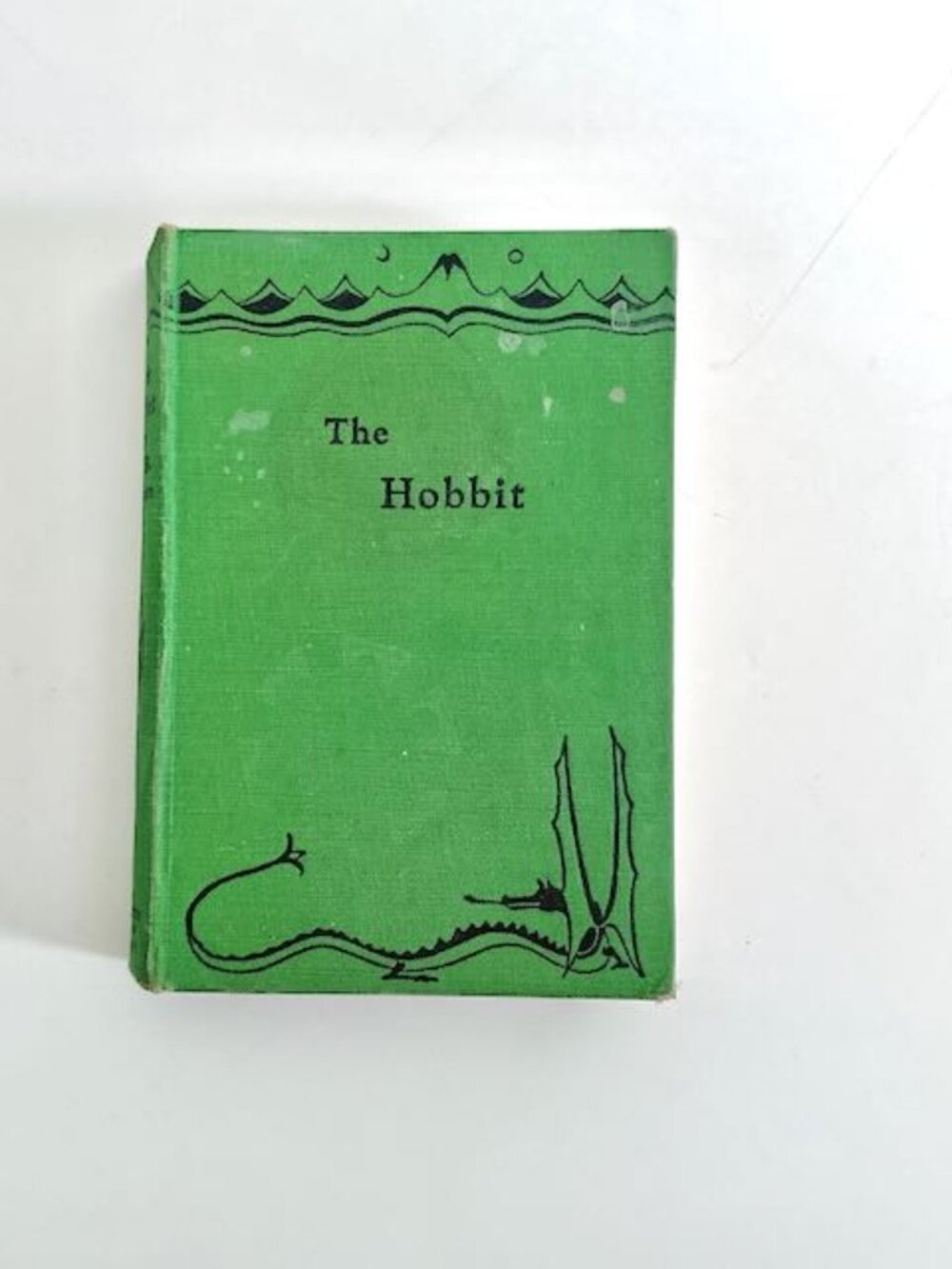 THE HOBBIT BY J.R.R. TOLKIEN HOUGHTON MIFFLIN CO SECOND EDITION FIFTH IMPRESSION